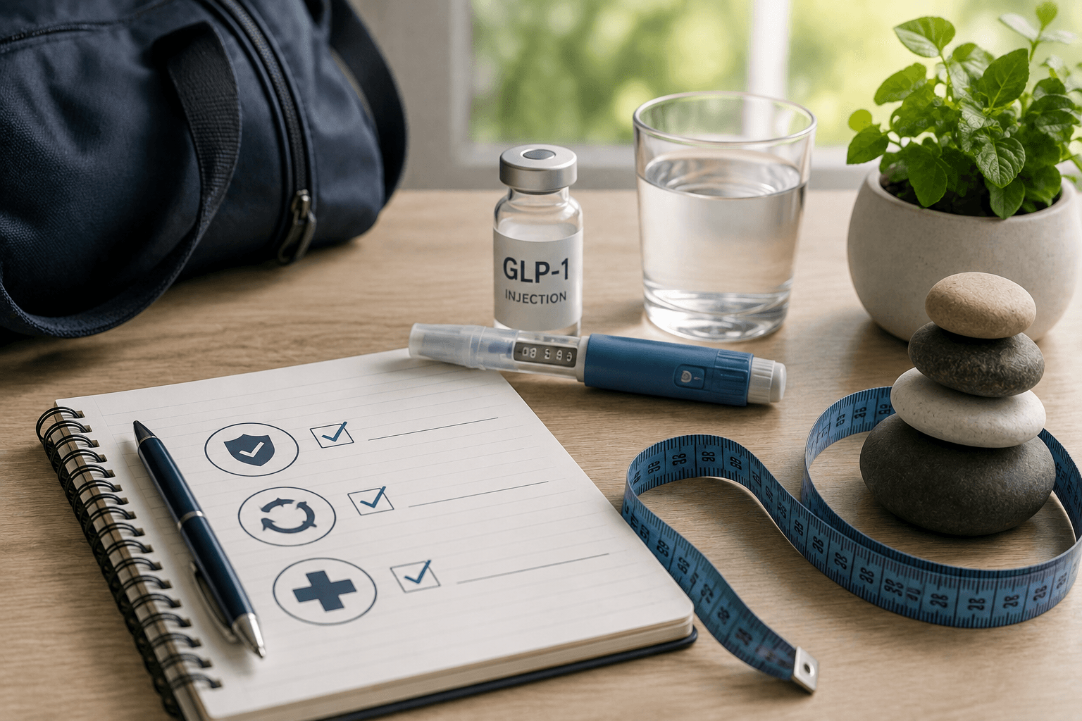 Provider reviewing GLP-1 medication records and lab results with a patient switching clinics in Eugene, OR.